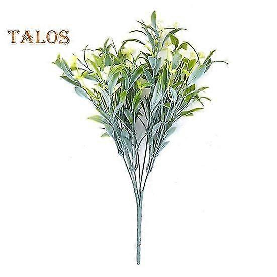 Simulation Flower Non-fading Decorative Multi-branch Attractive Home Party Fake Greenery Simulation Flower Household Supply