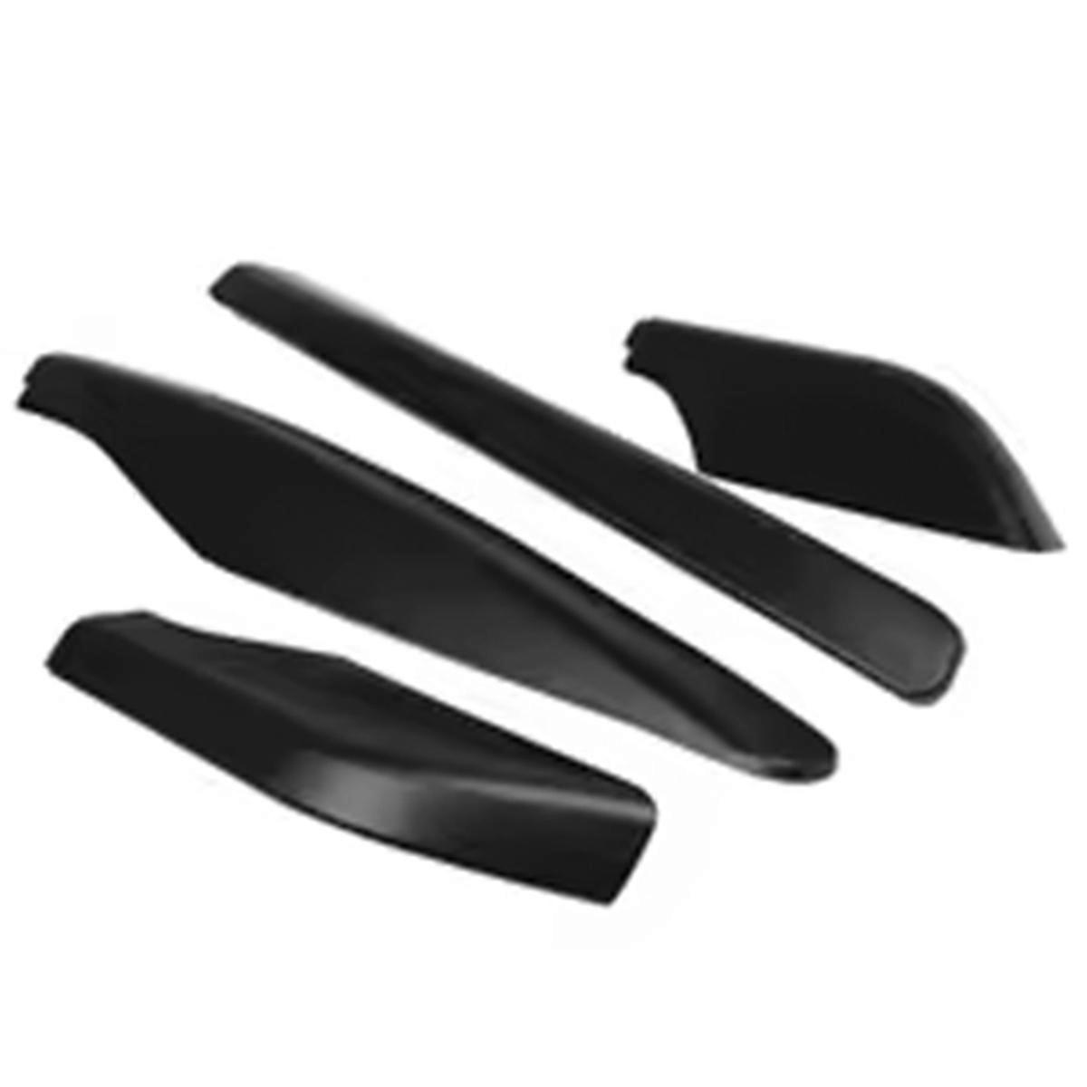4PCS ABS Car Roof Luggage Rack Rail End Cover Shell for