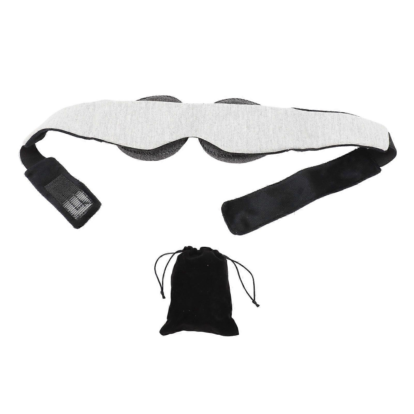 2025 Latest Model 3D Contoured Eye Patch Light Blocking Memory Cotton Movable ...