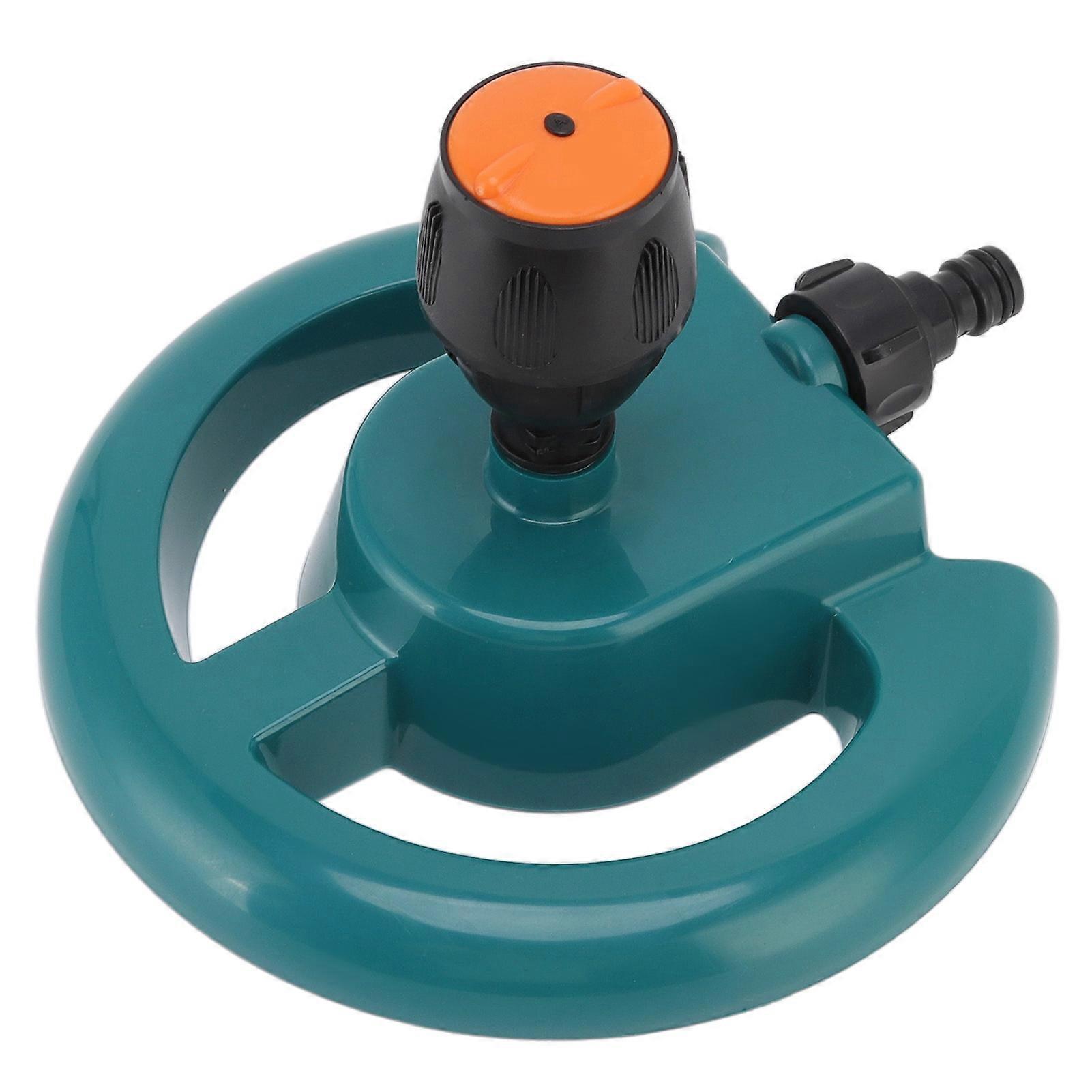 Garden Sprinkler Automatic Rotation 360 Degrees Durable ABS Round Base Widely Used Lawn Sprinkler for Garden Lawn Road