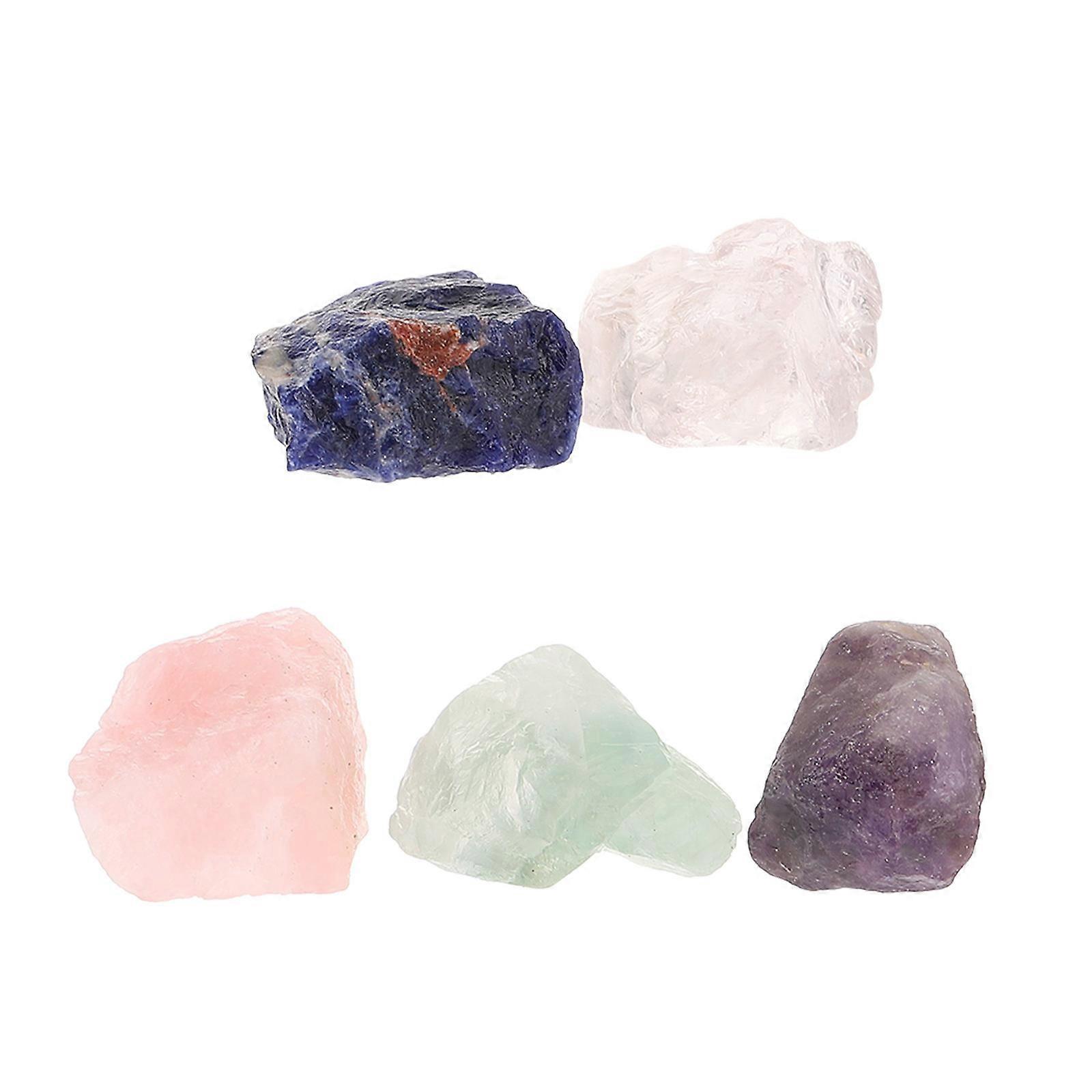 Crystal Scent Holder Delicate Decoration For Study Room Incense Burning 5Pcs