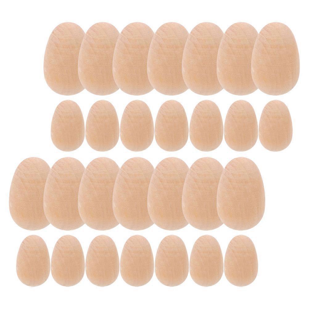 Realistisk Faux Falske Egg Simulering Egg DIY Treegg Påske Treegg Håndverk Lage 70 stk