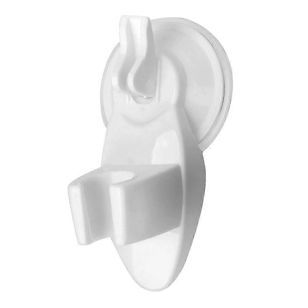 Shower Head Bracket, Punch Free Sucker Type, White