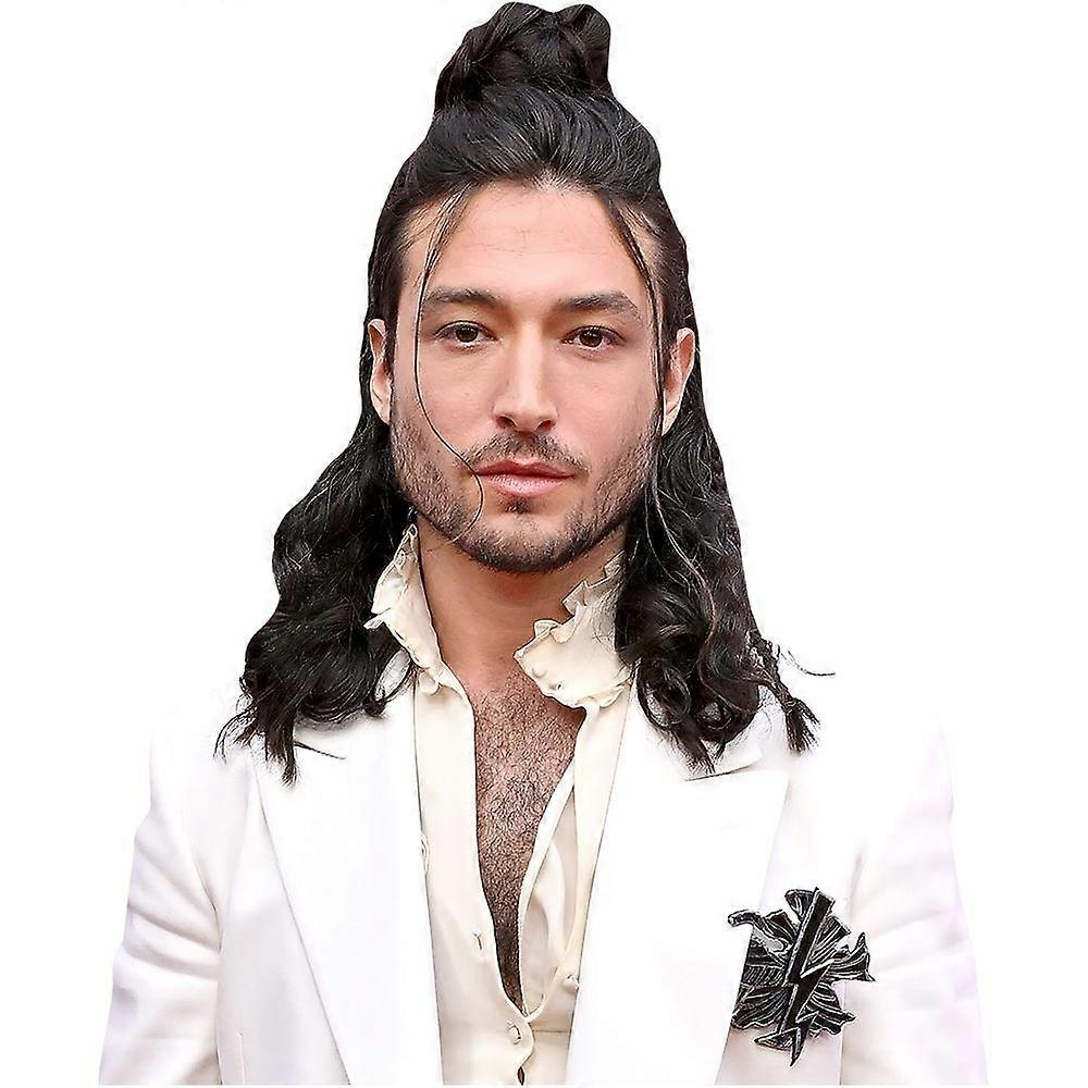 Ezra Miller (White Blazer) Half Body Buddy Cutout
