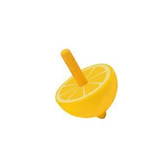 Wooden Fruit Shaped Gyroscope Toy for Children, Classic Spinning Top for Fine Motor Skills