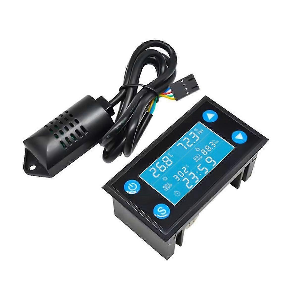 W1212 Digital Temperature Humidity Controller Timer SHT20 Sensor Probe for Incubator Aquarium Therm