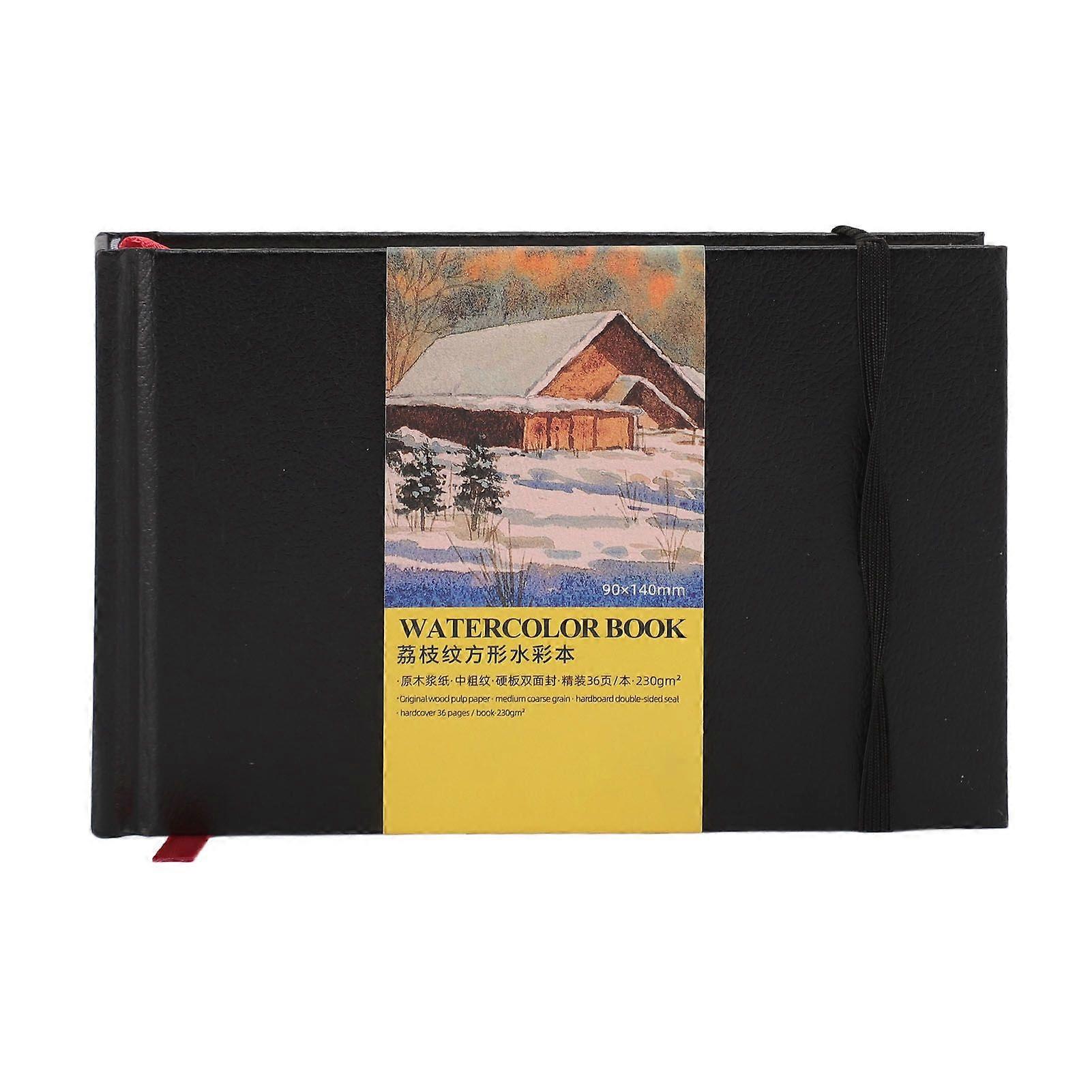 2025 Τελευταίο μοντέλο Watercolor Sketchbook 230gsm παχιά 36 φύλλα ταξιδιού