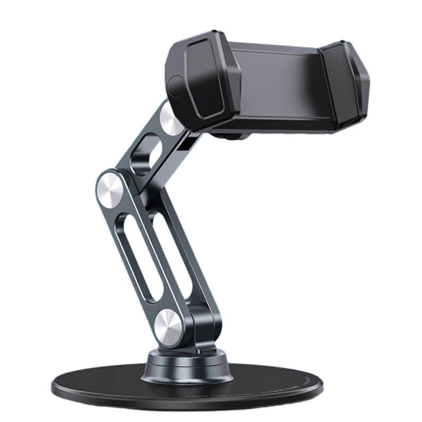 Phone Stand, Fully Adjustable Foldable Desktop Phone Holder Dock, Lazy Desktop Aluminum Alloy Phone Stand