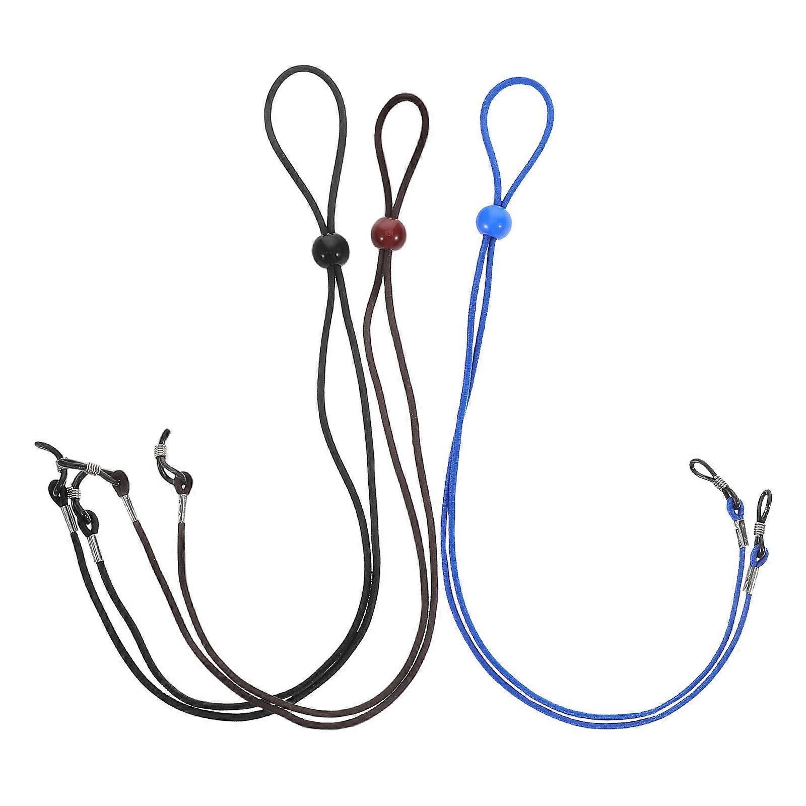 Sunglass Lanyard Adjustable Eyeglass Straps For Women Comfortable Fit Outdoor Sports 3Set