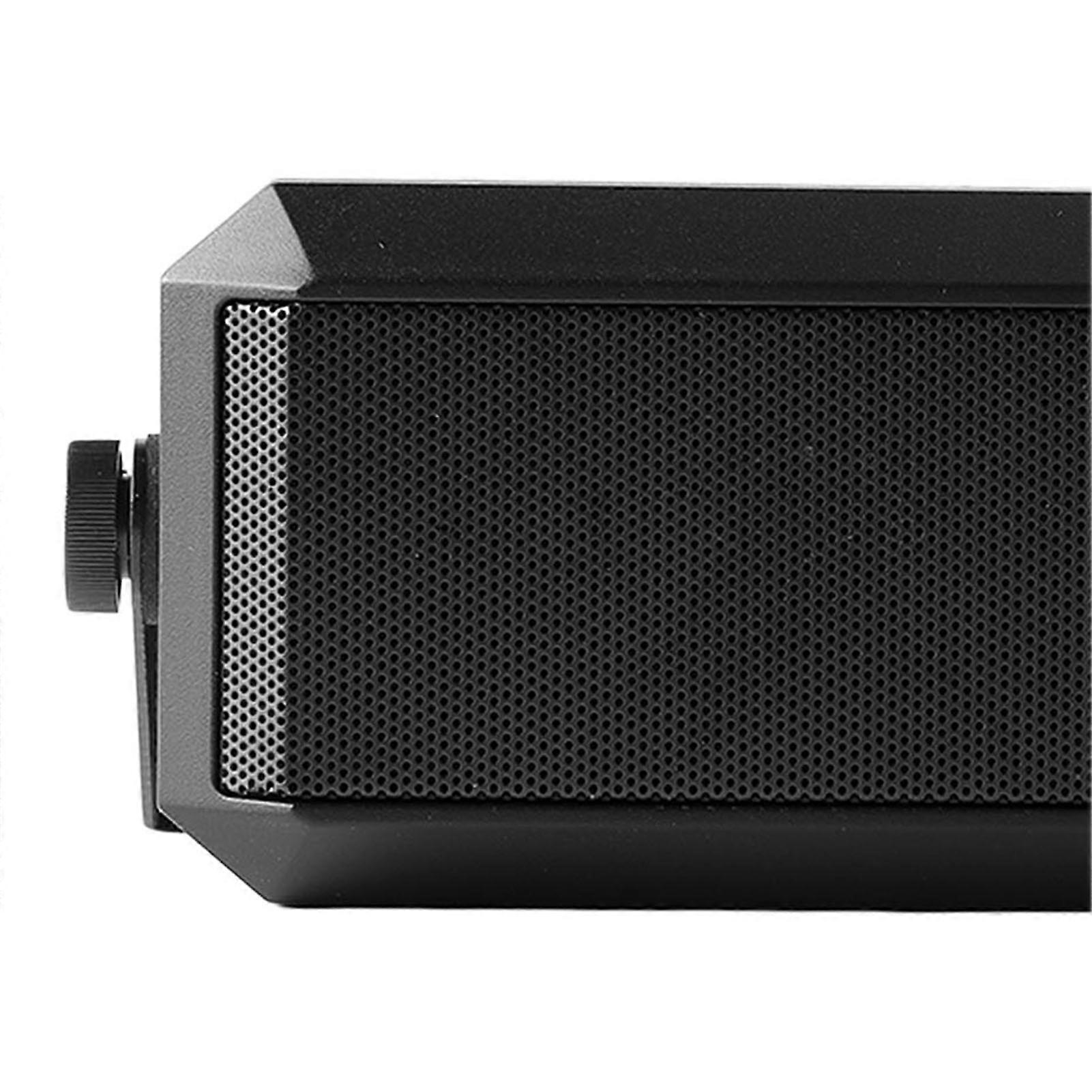 External Speaker Rectangular 3.5mm Plug Car Radio Speaker for Ham Radio CB Radio Scanner