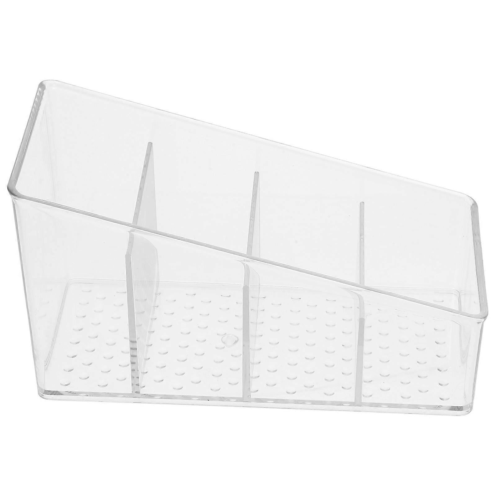 Multi Compartment Tea Bag Organizer Box for Coffee & Sugar Packets – Compact, Storage with Easy Maintenance