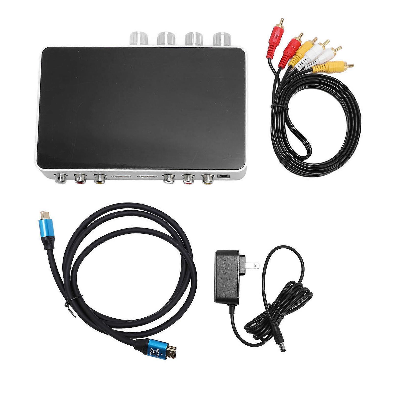 4K Karaoke Sound Mixer: Dual Mic Inputs, Multi-Device Compatibility, US Plug