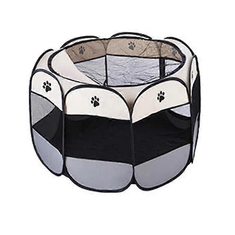 Portable dog house, pet fence access hut for pets, puppies, kittens, rabbits, pet crate for indoor use, cat cages for indoor use