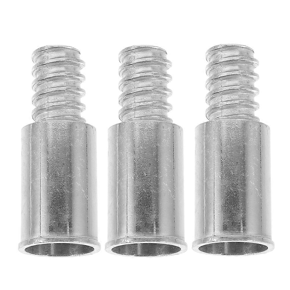 Threaded Broom Tips Iron Adapter For Brush Handles Enhancing Durability American Thread 6.50X2.50X2.50CM 3Pcs