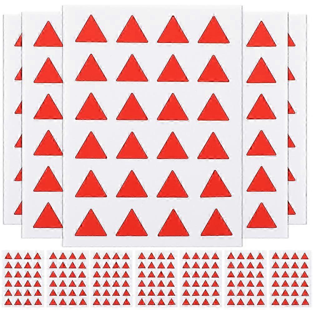 Self Adhesive Stickers Diy Marking Stickers Triangle Shape compatible with Files Books Notes Home Use 576Pcs