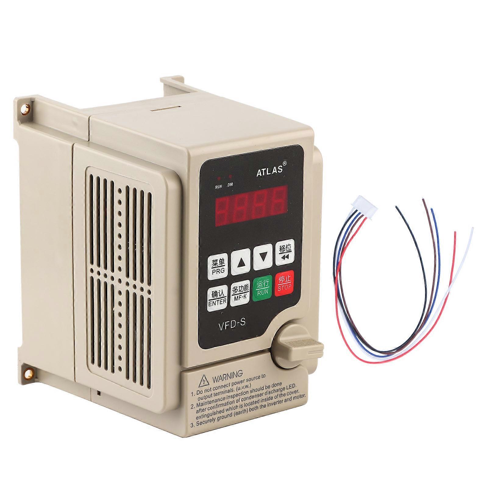 Variable Frequency Drive Single Phase Input 3-Phase Output Frequency Converter VFD 220V(3.7kw )