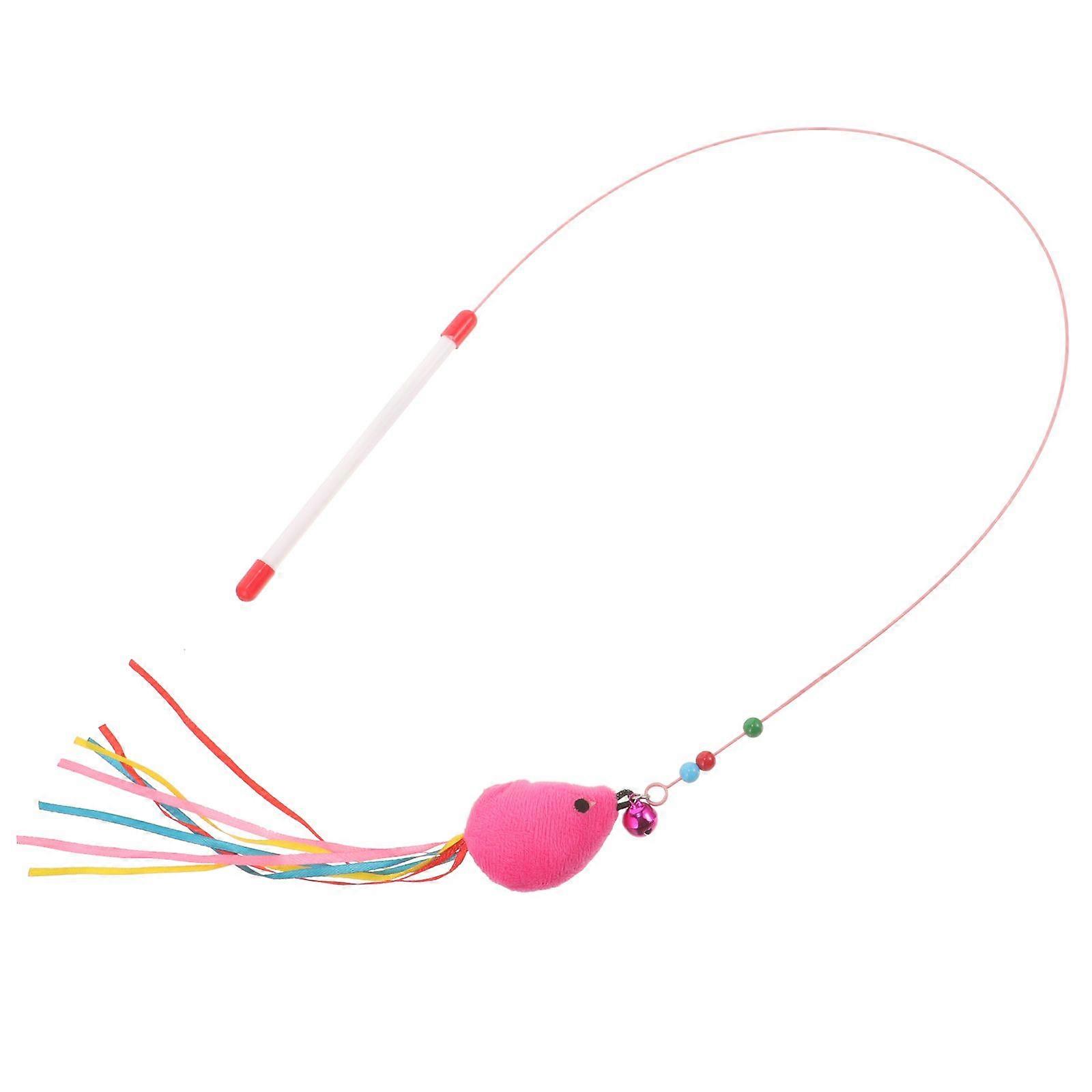 Cat Teaser Cat Teasing Wand Interactive Cat Toy Plaything Kitten Toy Interactive Cat Toy