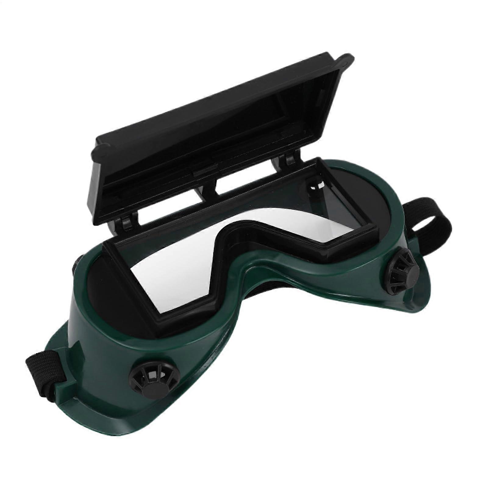 Welding Glasses with Automatic Blackout Feature, 20 x 8.5 cm, Car Darkening Function, Compatible with Plasma MIG TIG Arc