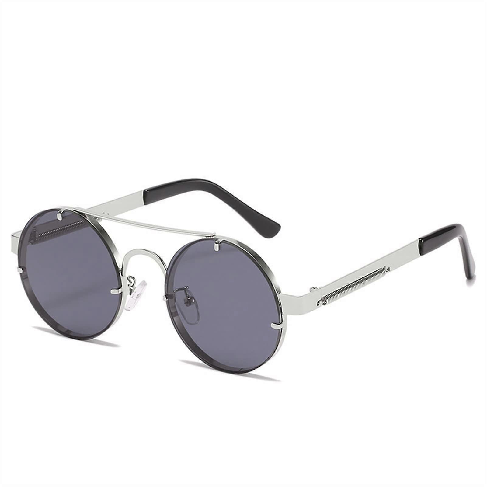 Retro-Punk Sunglasses Unisex, UV Protection, Model GM, Color B, Size Medium, Decorative Beach Glasses