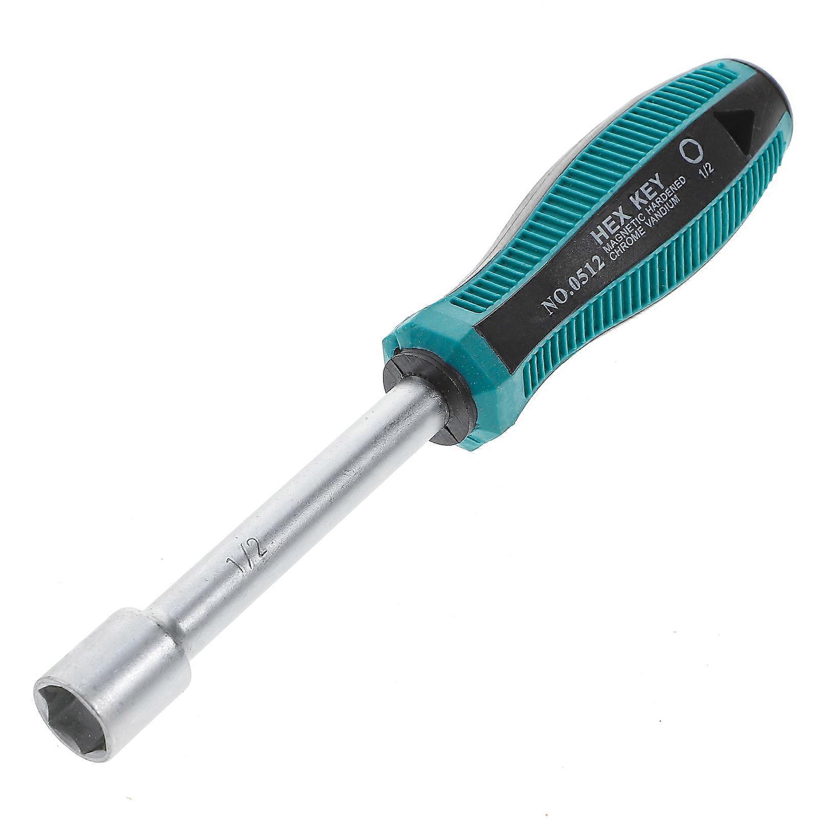 Nut Driver Screwdriver Socket Wrench – Durable, Comfortable Handle for Circuit Board & Long Bolt Repairs