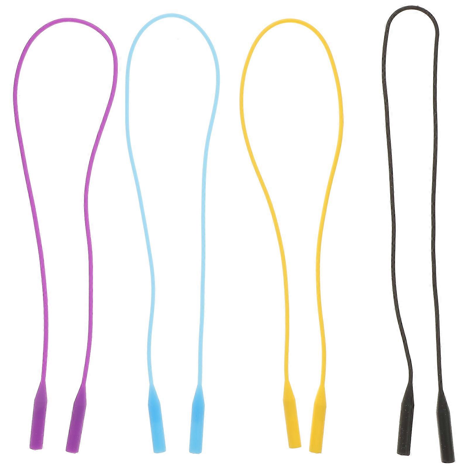 Eyeglasses Holder Strap Cord Outdoor Activities Sunglass Strap For Daily Life 4Pcs