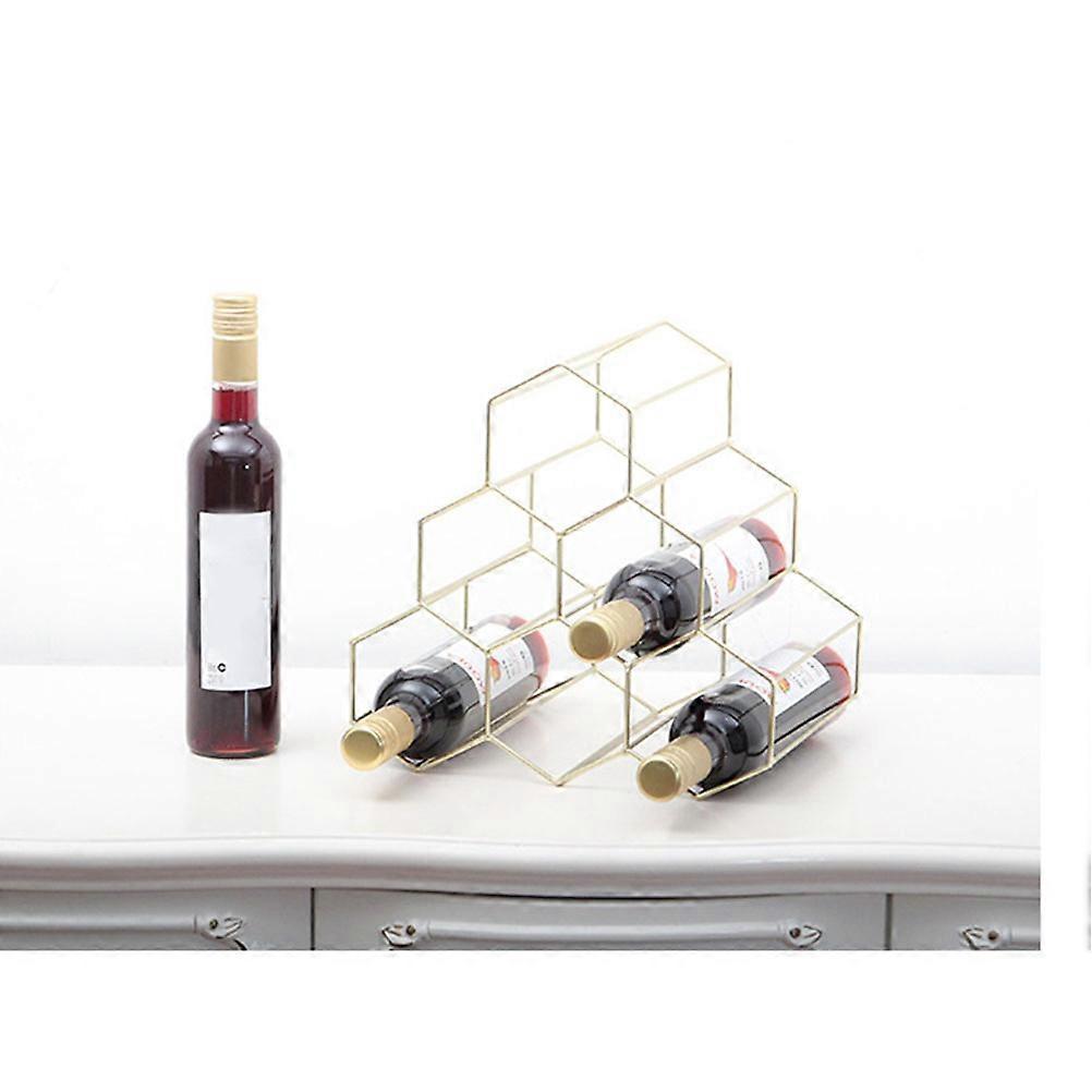 Wine Rack Modular Design Non-Slip Kitchen Counter 1Pack