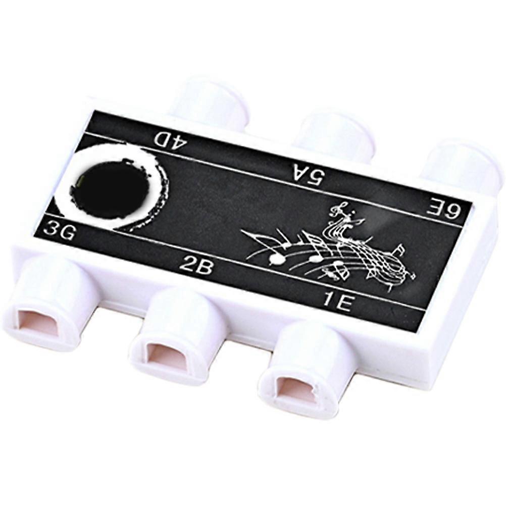 Guitar Tuning Tool Pitch Pipe Tuner For Guitarists Compact Plastic Tuner 1Set