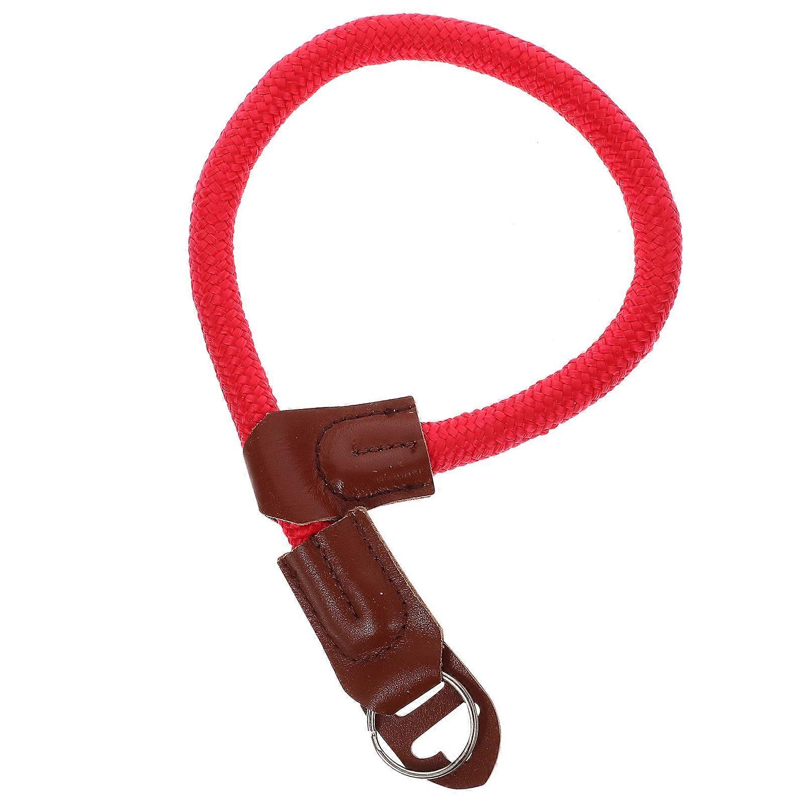 Sturdy Outdoor Camera Wrist Strap for Hiking & Camping – Comfortable PU Hand Strap for DSLR Cameras
