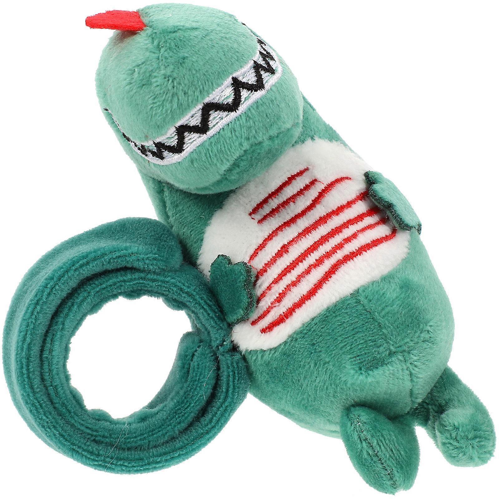 Dinosaur Shape Animal Slap Bracelet Party Favor For Children And Adults 12.5x10cm Soft Plush Design 1 Pair