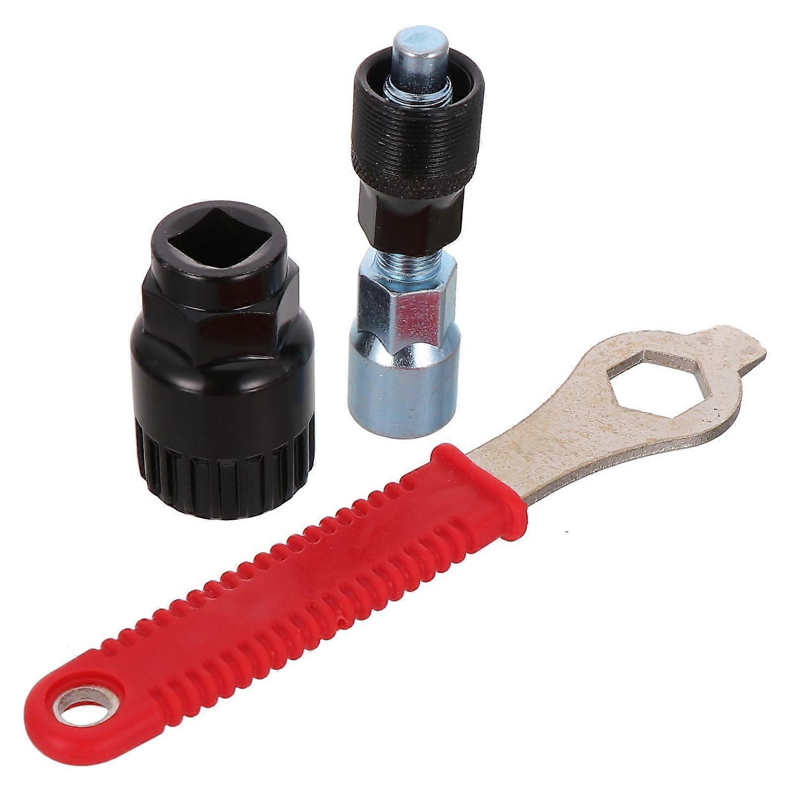 3pcs Durable Crankset Removal Tool for Bike Crank Extractor – Resistant Design for Bicycle Maintenance and Repairs