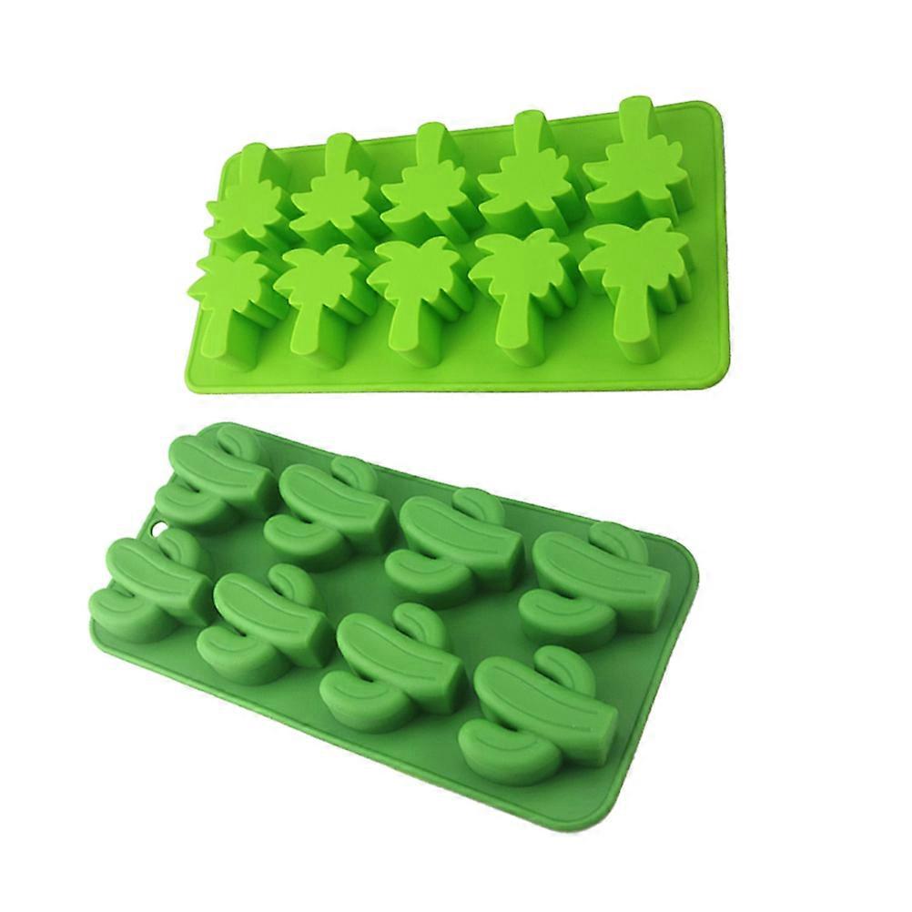 Silicone Dessert Decorating Tool for Baking Use 2Pcs Molds Set