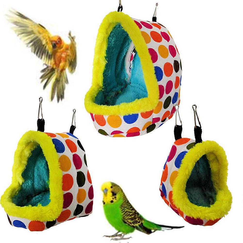 Parrot Hammock Bed Safe Secure Pet Birds Indoor Use S 1Set