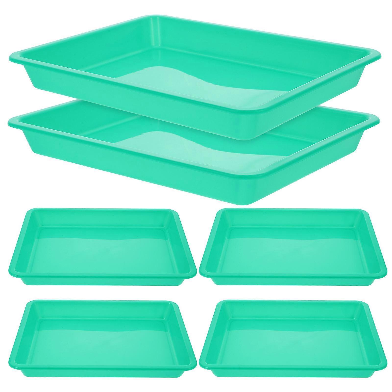 6pcs Puzzle Sorter Trays Plastic Organizer Stacking Trays Toy Storage Solution