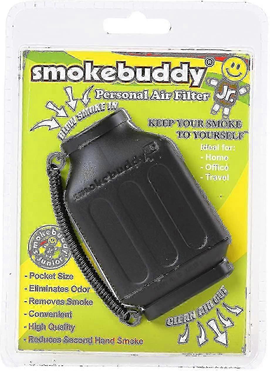 Smokebuddy Jr فلتر هواء شخصي أسود - هاي-