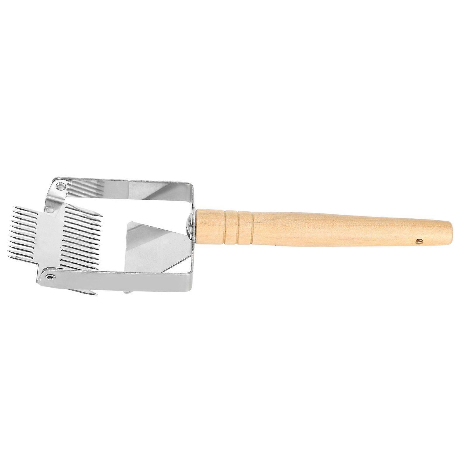 Beehive Honey Scraper Double Head Uncapping Fork Shovel Tool Beekeeping Equipment