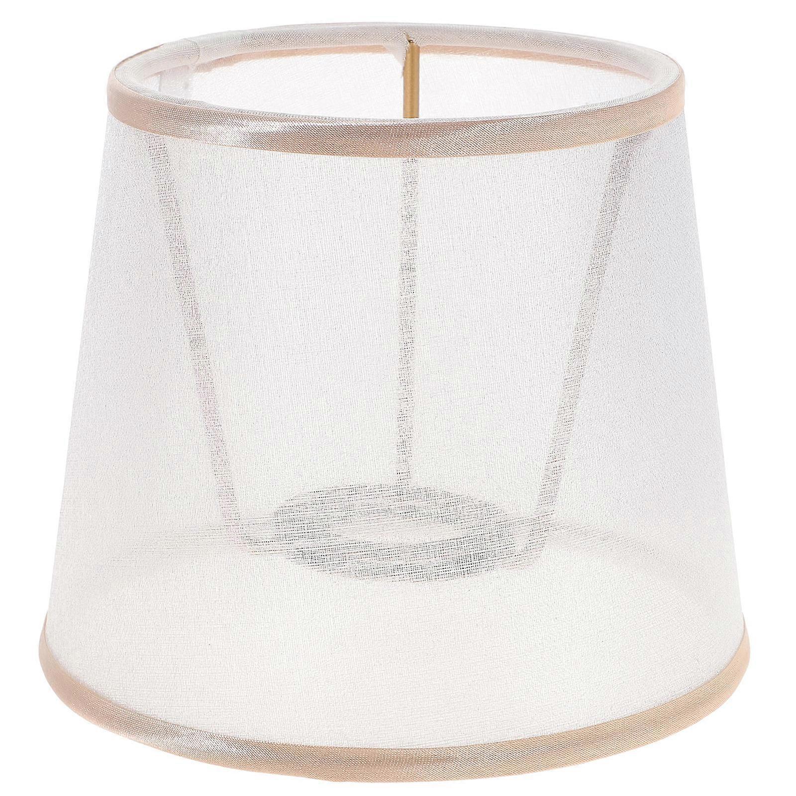 Round Cloth Light Shade Cover For Durable Lamp 1Pcs
