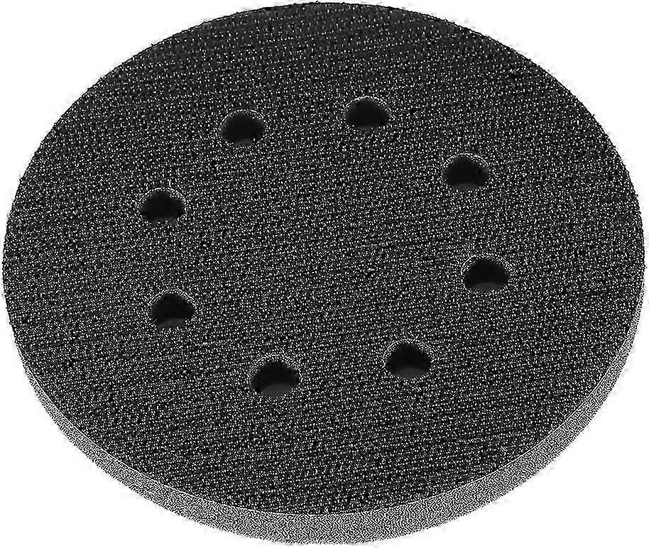 125mm Diameter Wafer Sanding Soft Sponge Interface Pad with 8 Holes