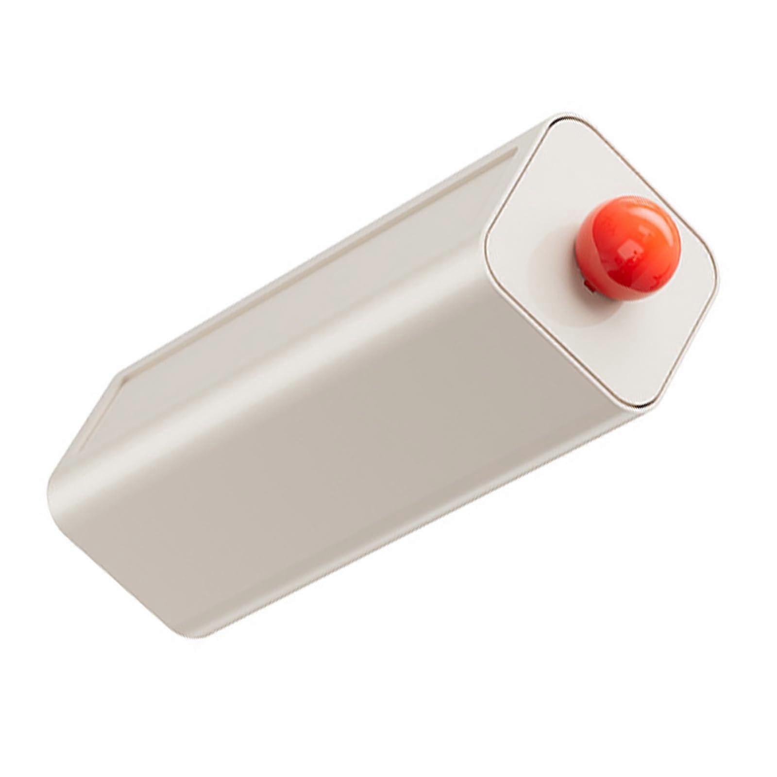 Easily Cleanable Stackable Storage Box With Drawers Cream White Cosmetic Organizer Space-Saving Desk Accessories For Students