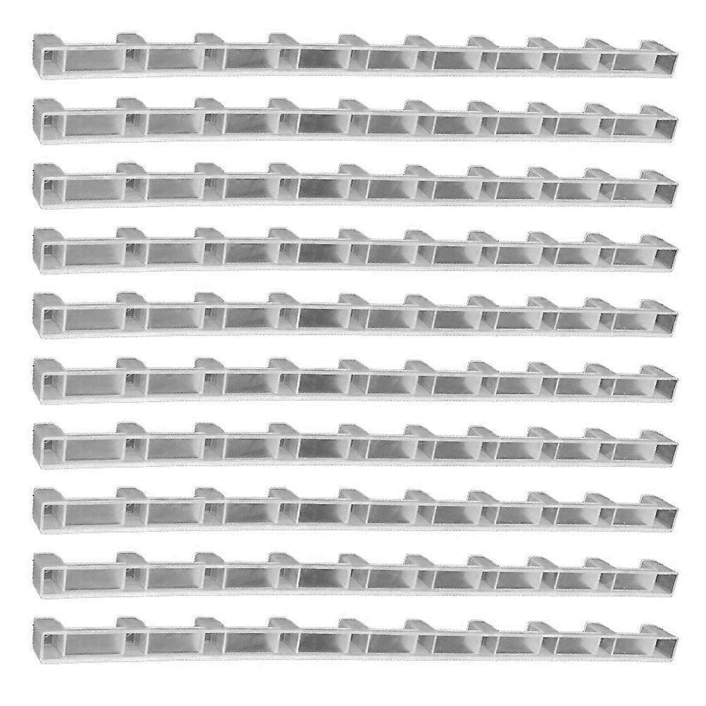 Plastic Bee Hive Frame Spacers – Lightweight ABS Material for Stable Honeycomb Spacing and Easy Cleaning, 10pcs Set