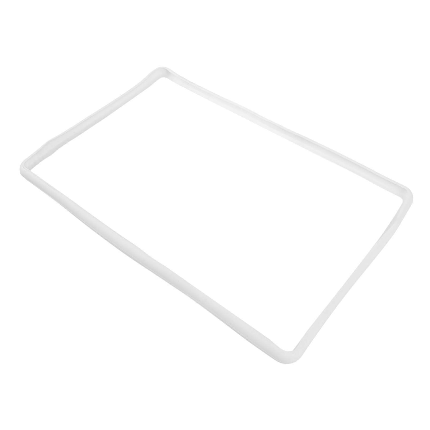 Silicone screen protector cover, central screen frame protection, white, 35.50X23.00X1.50CM