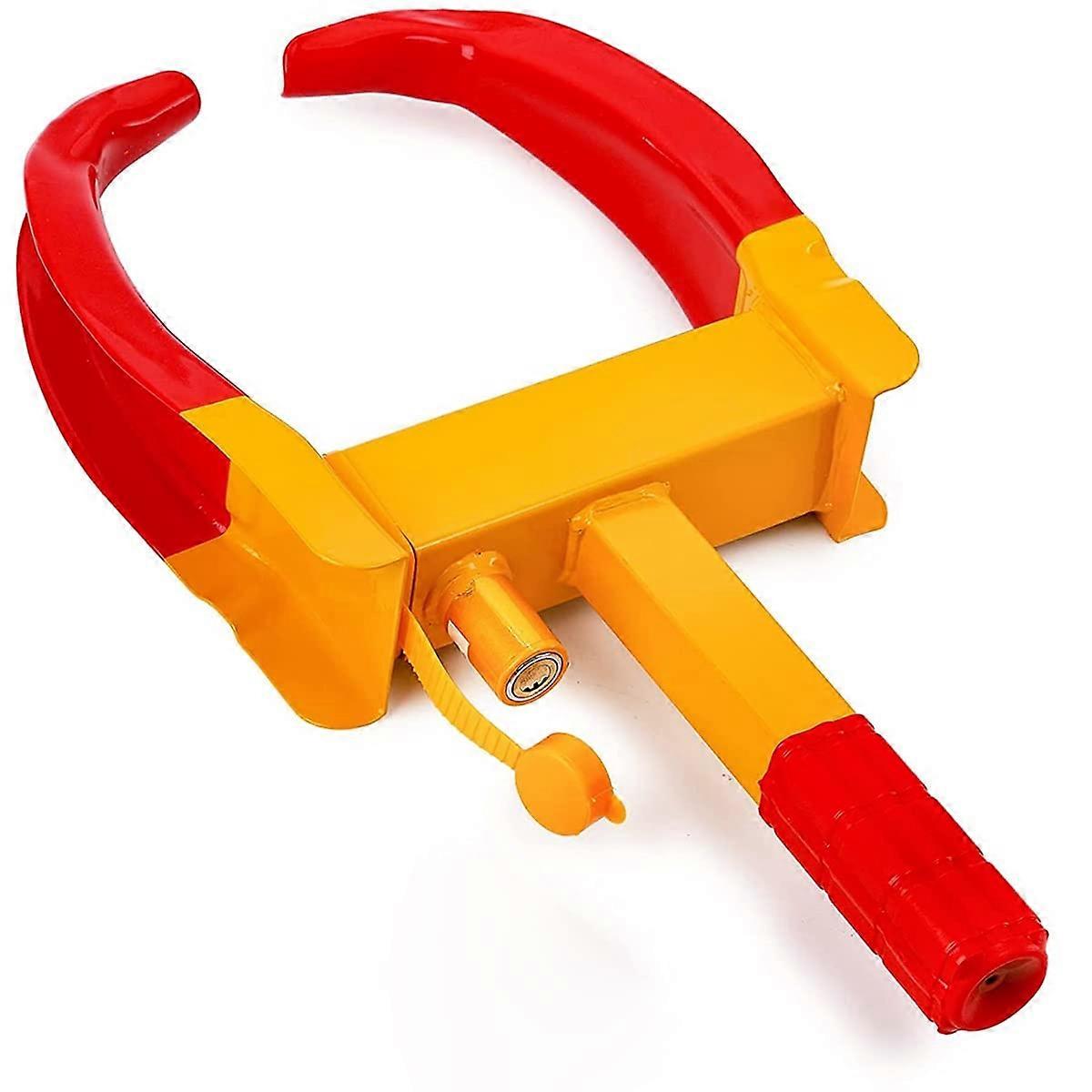 Car AntiTheft, Heavy Duty Wheel Clamp for Car, AntiTheft Car Wheel Tire Lock Claw/Heavy Duty/Security/Parking Stabilizer