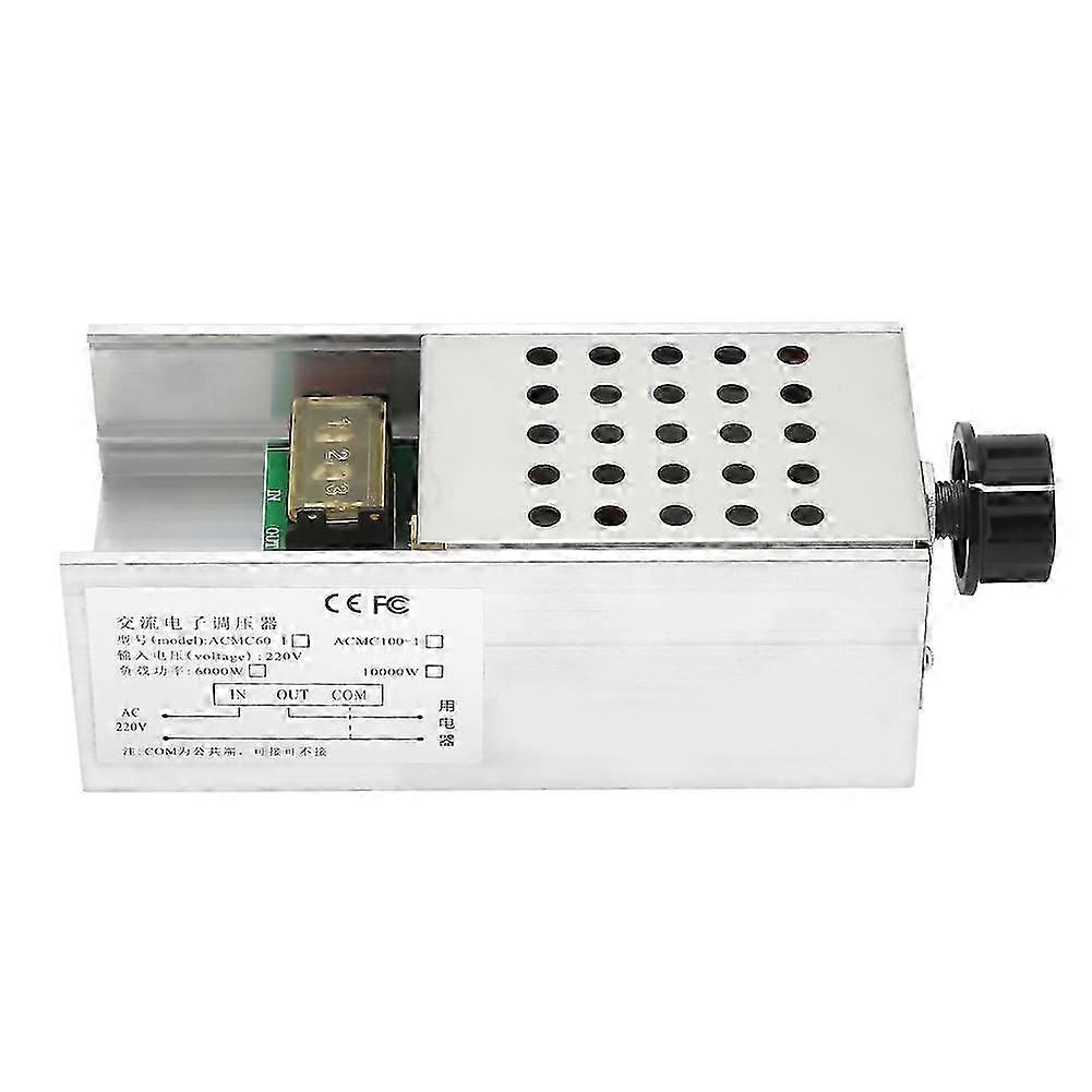 6000W AC Voltage Regulator Dimmer Motor Speed and Temperature Controller 220V
