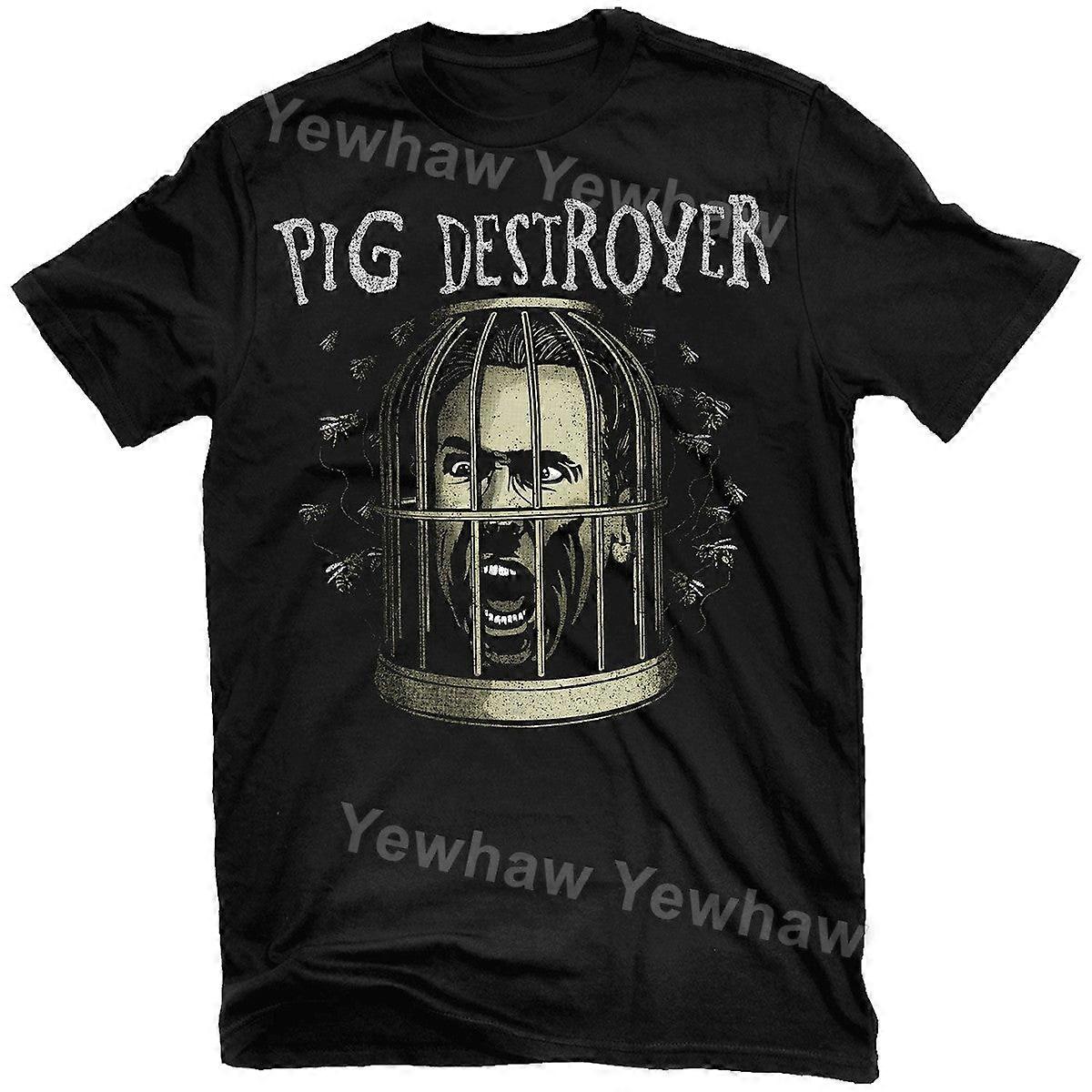 Pig Destroyer "cage Head" T-shirt