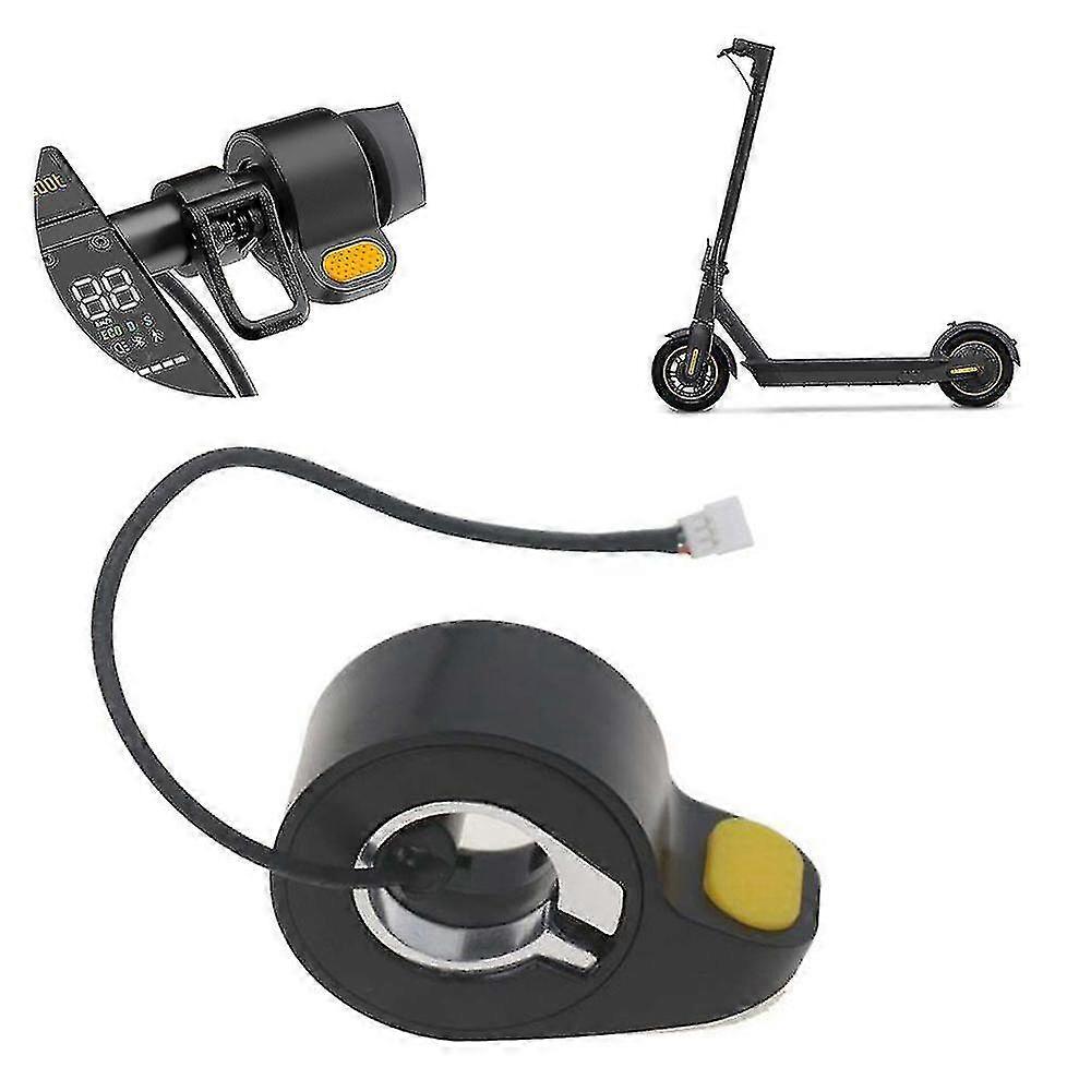 Finger-twist throttle booster for electric scooters, suitable for Ninebot Max G30, precise and durable