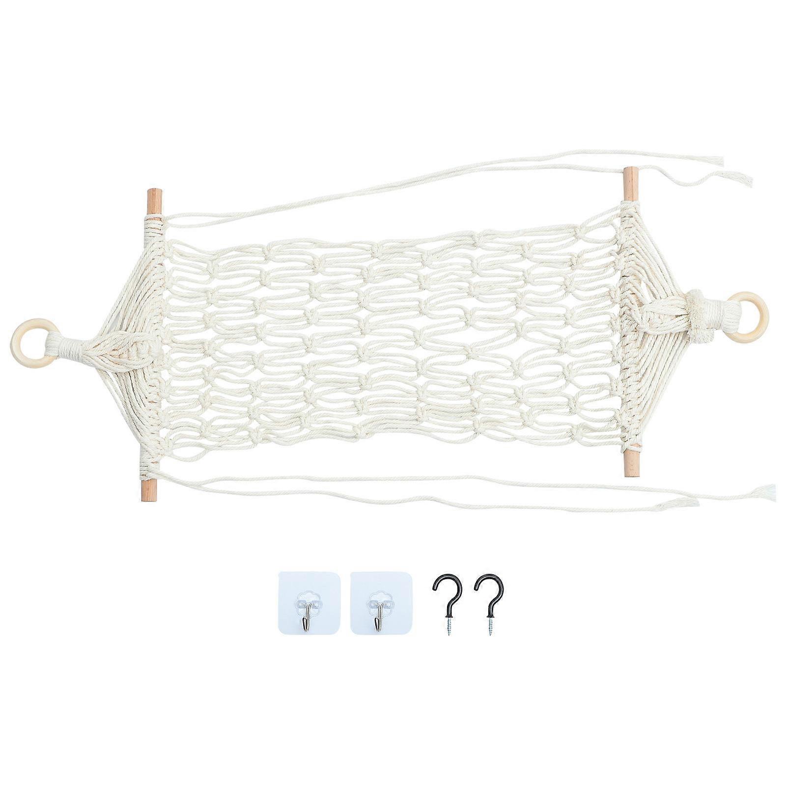 Fruit Holder For Kitchen 1 Set Handwoven Hammock Suitable For Household Users 70X30X1.5CM Hanging Function