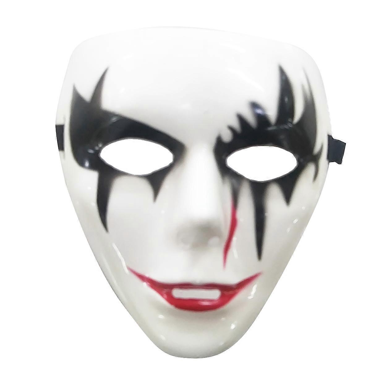 Masque de danseur 2Pcs Halloween Death Masquerade Costume Prop Pour Adultes Parfait Pour Halloween Et Les Événements De Noël