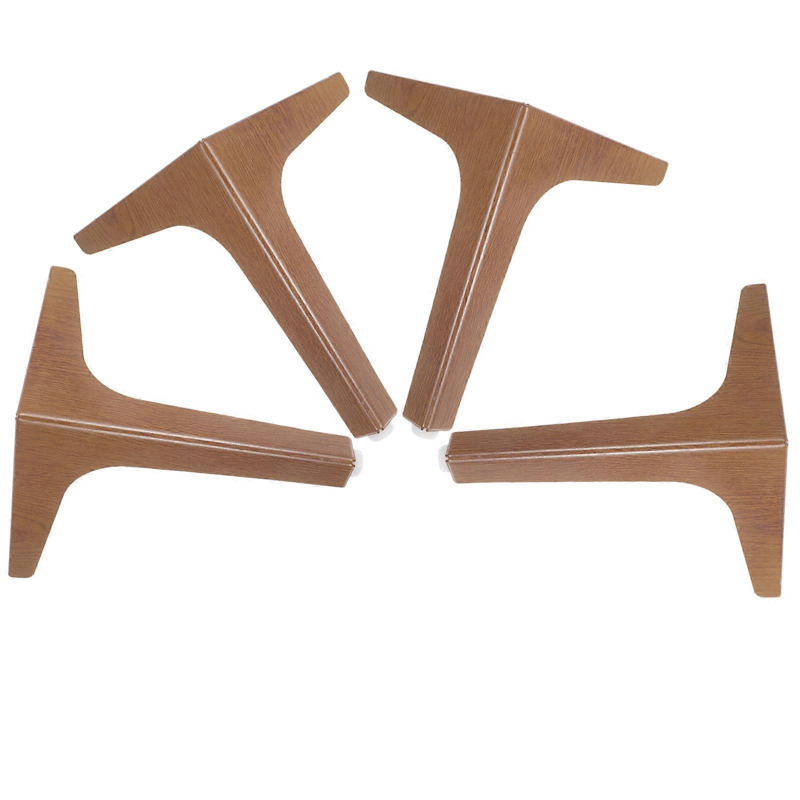 Masa, Kanepe, Dolap, Şifonyer ve Dolap için Sağlam Ceviz Yedek Mobilya Ayakları – Mutfak, Yatak Odası ve Yatak Odası için 4 ADET Dekoratif Destek Ayakları