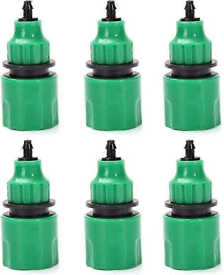 Garden Hose Hose One Way Adapter Faucet Fitting Fitting for Irrigation Pack of 6 Hr