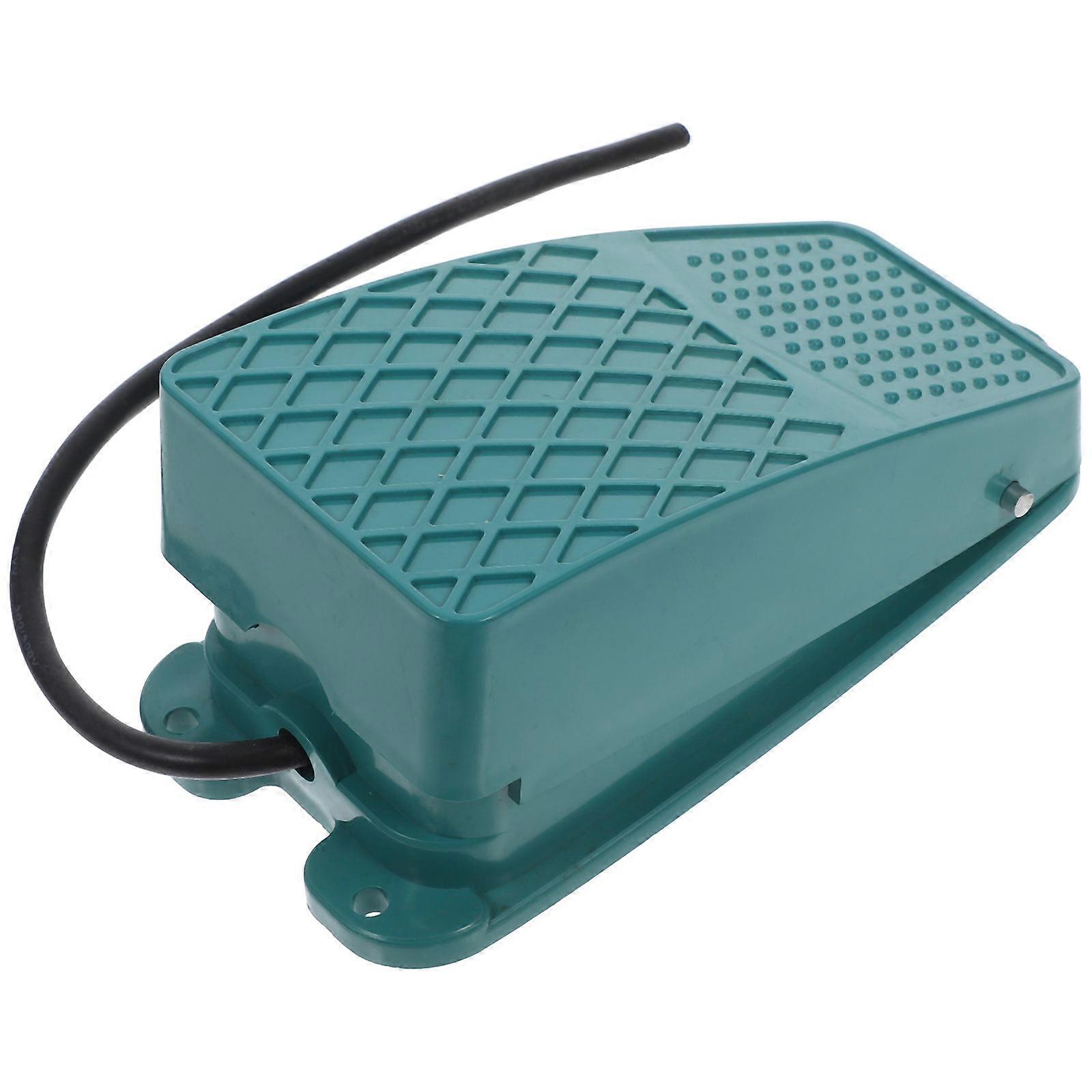 Foot Pedal Control Switch 1Set for All Users Green Plastic Easy Installation