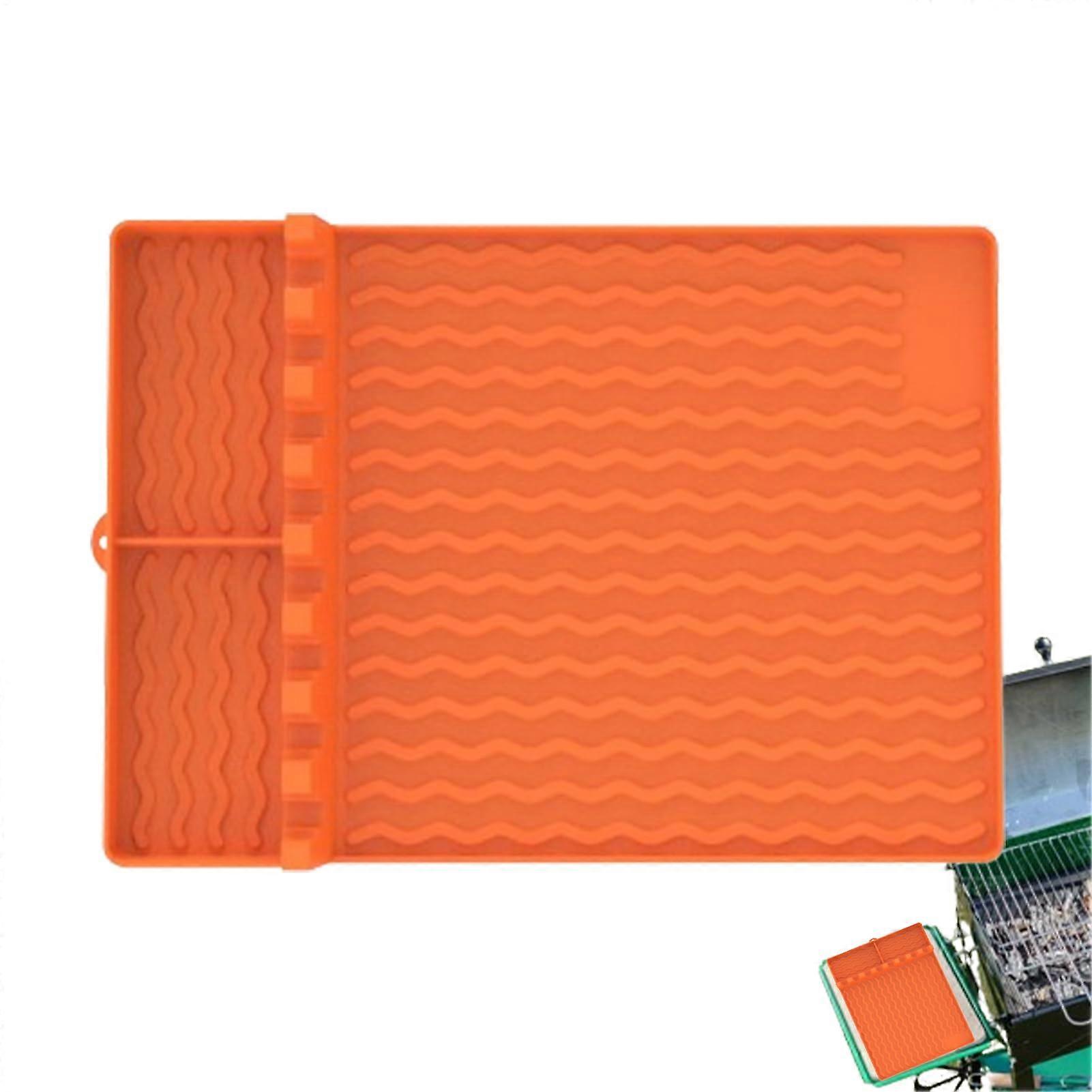 Silicone Grill Mat for BBQ Accessories, Non-Slip Cooking Surface, Griddle Tools, Heat-Resistant Kitchen Protector